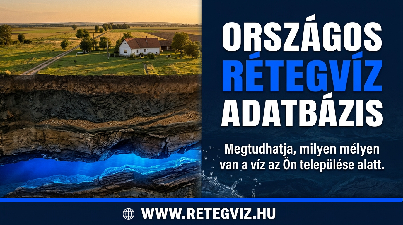 Országos Rétegvíz Adatbázis Facebook-megosztási kép